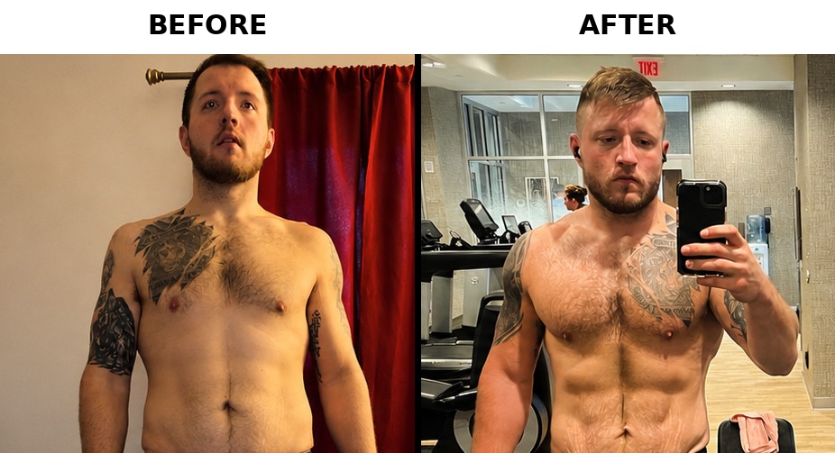 Before and After Transformation